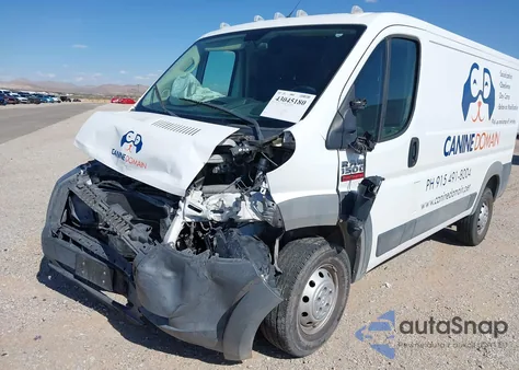 2018 Ram Promaster 1500 Low Roof 136 Wb from USA, damaged, VIN 3C6TRVAG5JE104852